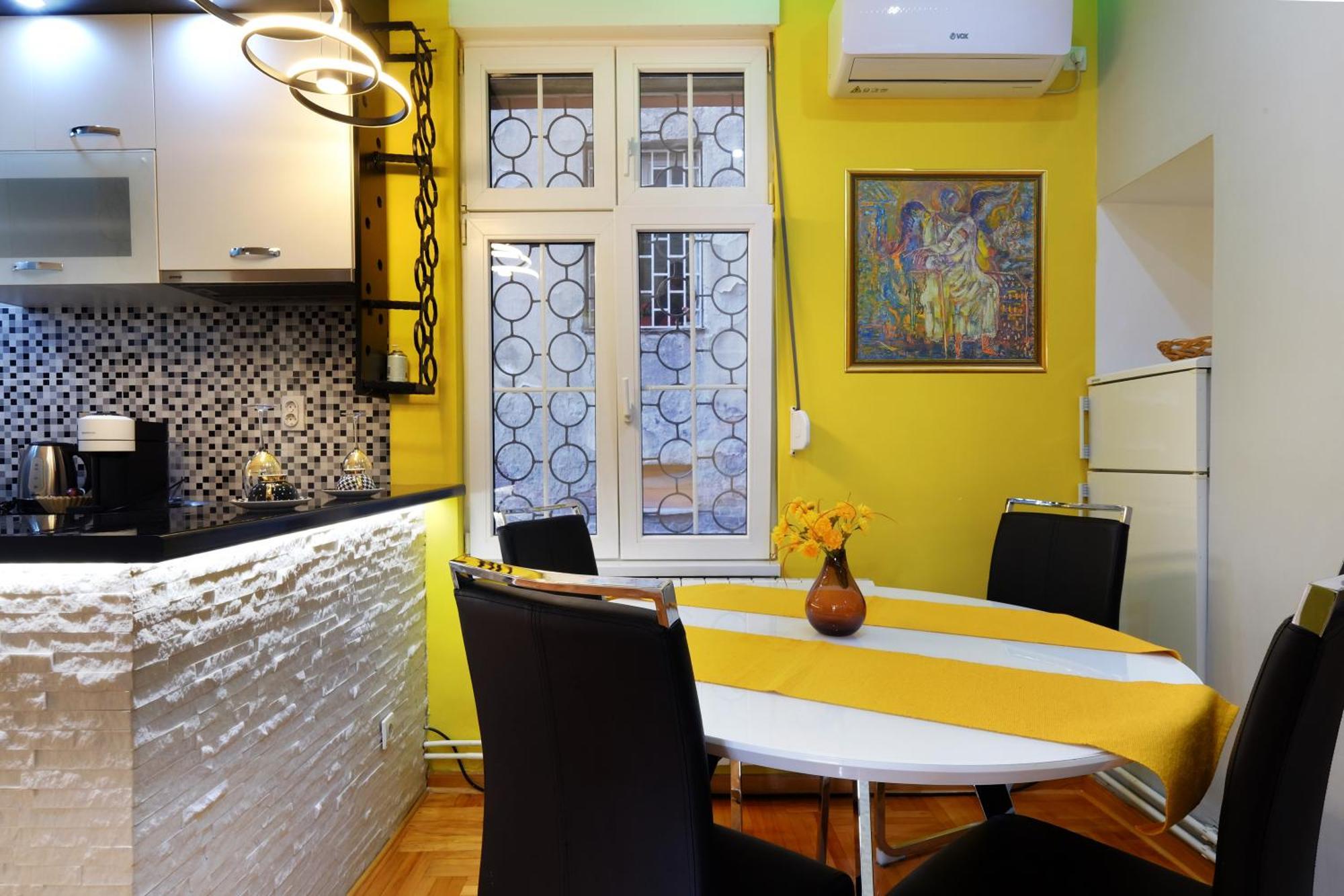 베오그라드 Apartman Kruna 아파트 외부 사진